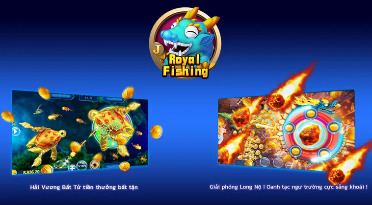 Chinh Phục Đại Dương Royal Fishing Tại Fastgame888 Nhận Thưởng Lớn